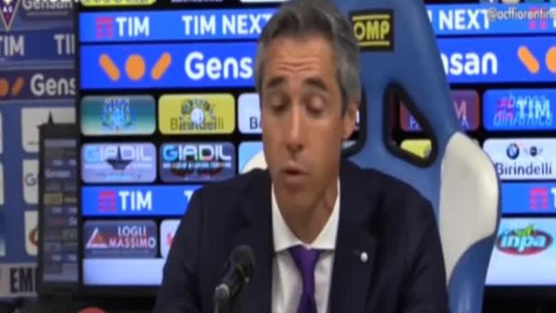 Sousa ai giornalisti: "Voi avete creato incertezza sul mio futuro"