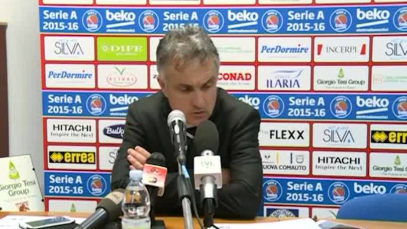 Valli: "Non si può vincere in trasferta tirando poco e male"
