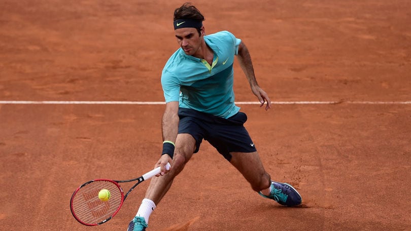FOTO Internazionali: trionfo Federer sul campo centrale del Foro Italico