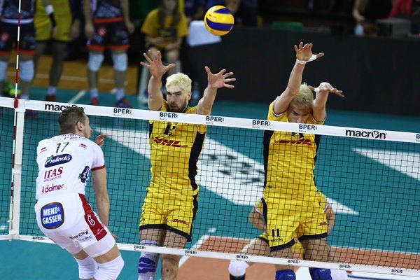 Volley: Superlega, Lube-Perugia, Modena-Trento,  è l'ora delle semifinali