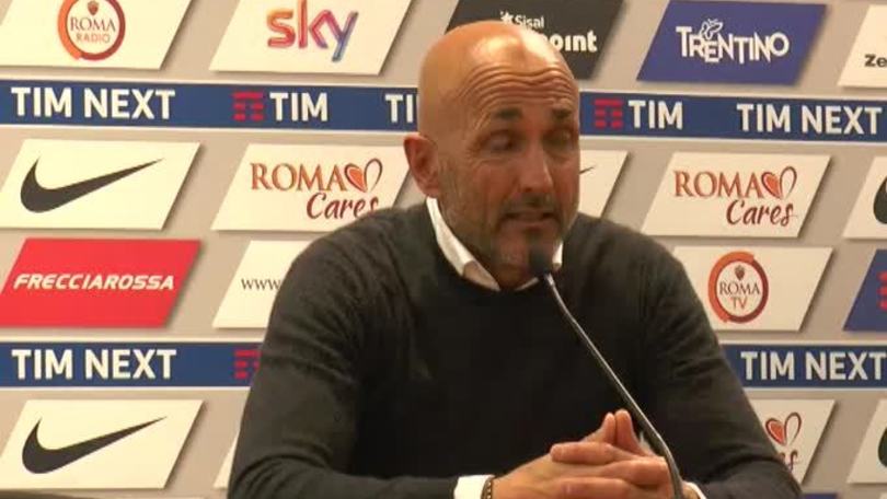 Spalletti: "Non ho colpe da dare ai miei giocatori"