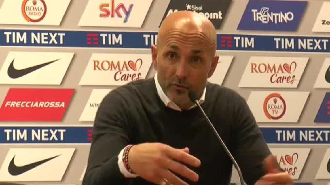 Spalletti:"Totti mi ha dato più di quanto speravo"