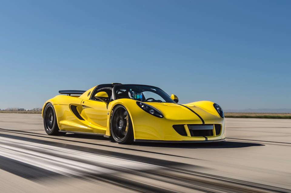 Hennessey Venom GT Spyder, la roadster da 427 km/h