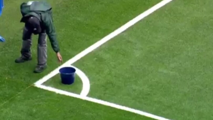 Risolto il mistero delle righe "spostate" al Bernabeu