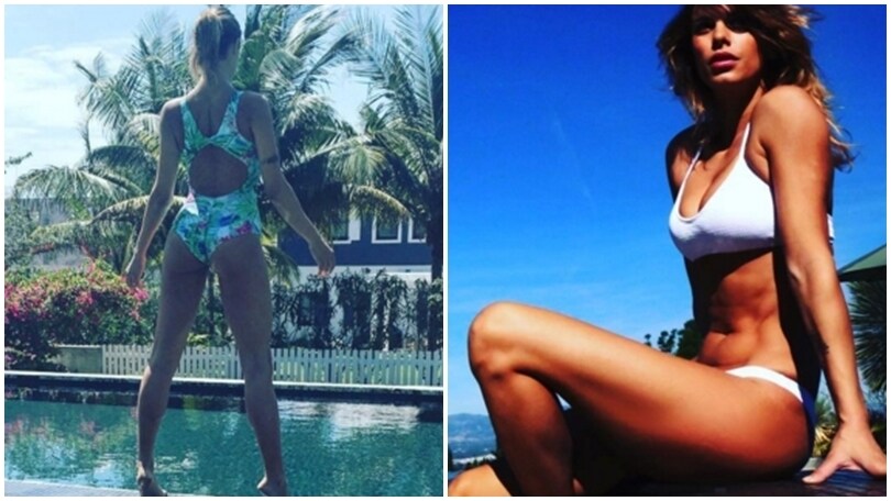 Canalis, prova costume superata: che sexy, mamma Elisabetta!