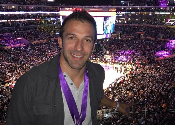 Basket, Del Piero all'ultima di Kobe Bryant: «Non la dimenticherò mai»