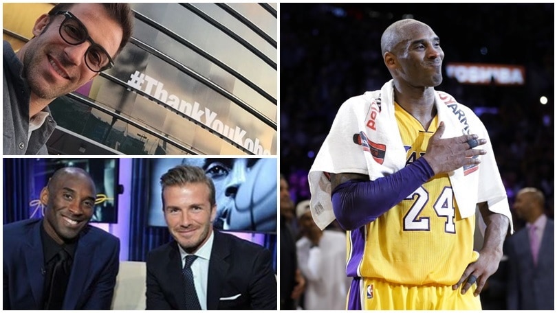Kobe Bryant, il tributo del mondo dello sport alla leggenda dei Lakers