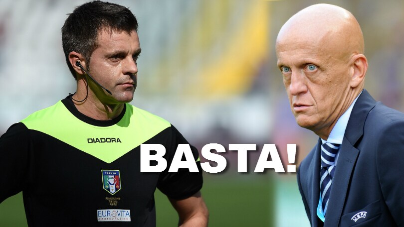 Collina, visto Rizzoli a Madrid? Uefa, cambia designatore. Basta con questi arbitri