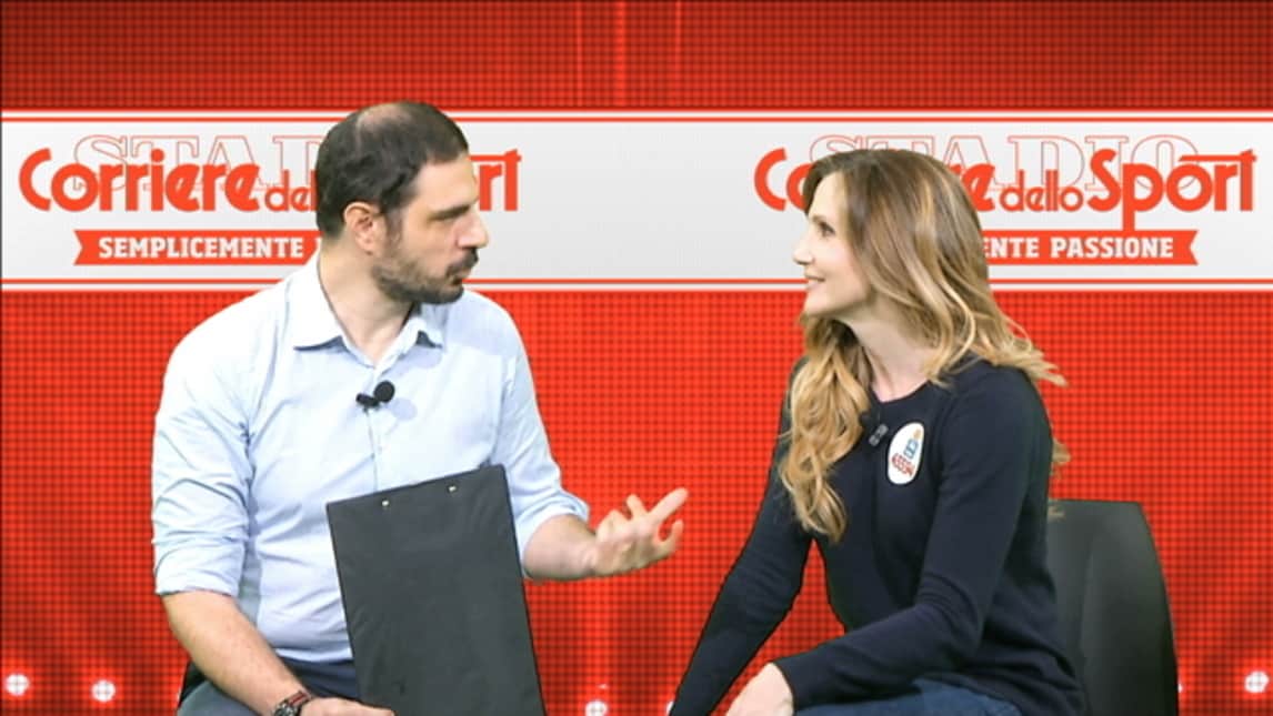 Intervista a Lorella Cuccarini: «La Roma può ancora arrivare seconda»