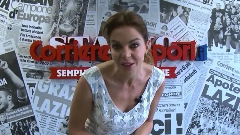 Claudia Gerini: «Spalletti sbagli, Totti non si tocca!»