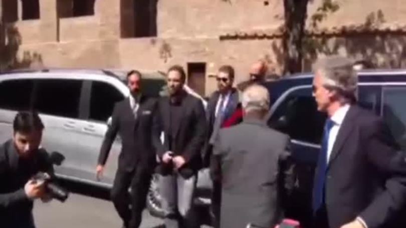 Higuain e De Laurentiis entrano in Corte Sportiva d'Appello