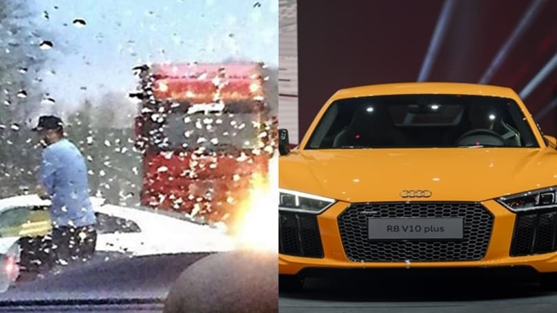 Germania, Sane distrugge l'Audi da 200mila euro