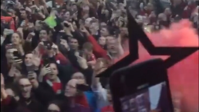 Liverpool, ecco la carica dei tifosi prima della partita