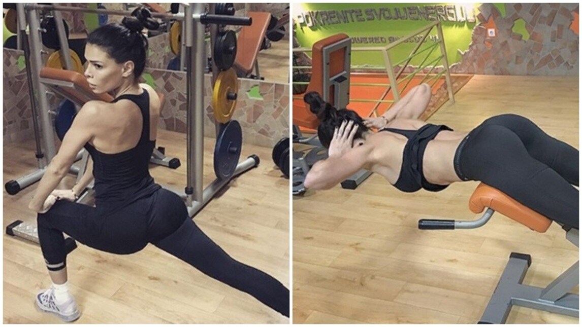 Jovana Djordjevic, il fitness si fa sexy