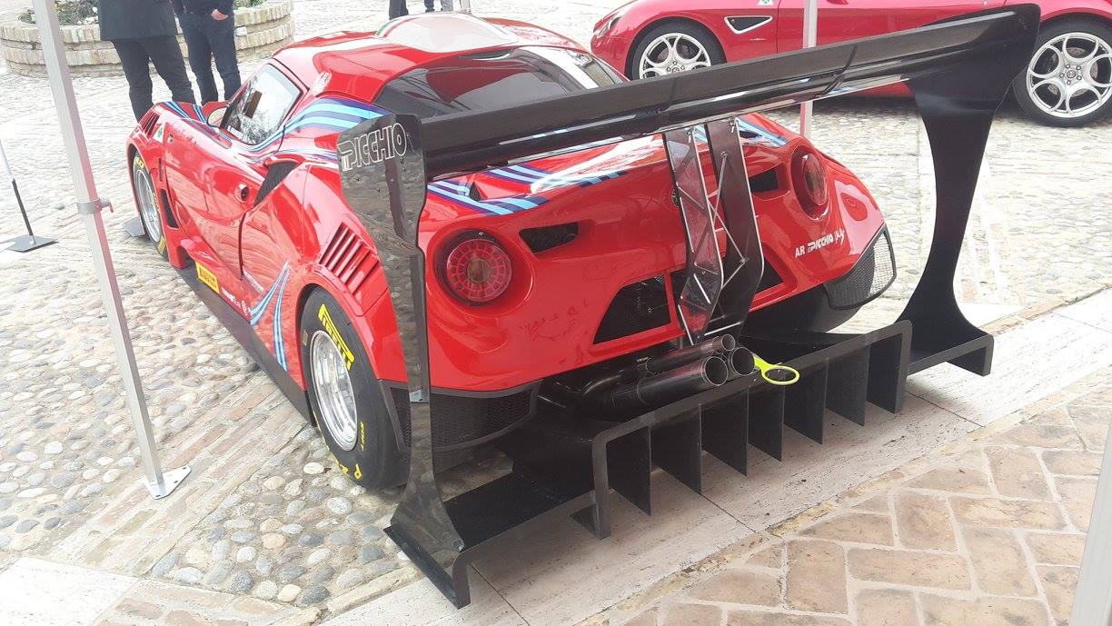 L'Alfa 4C da 600 cavalli per le gare in montagna