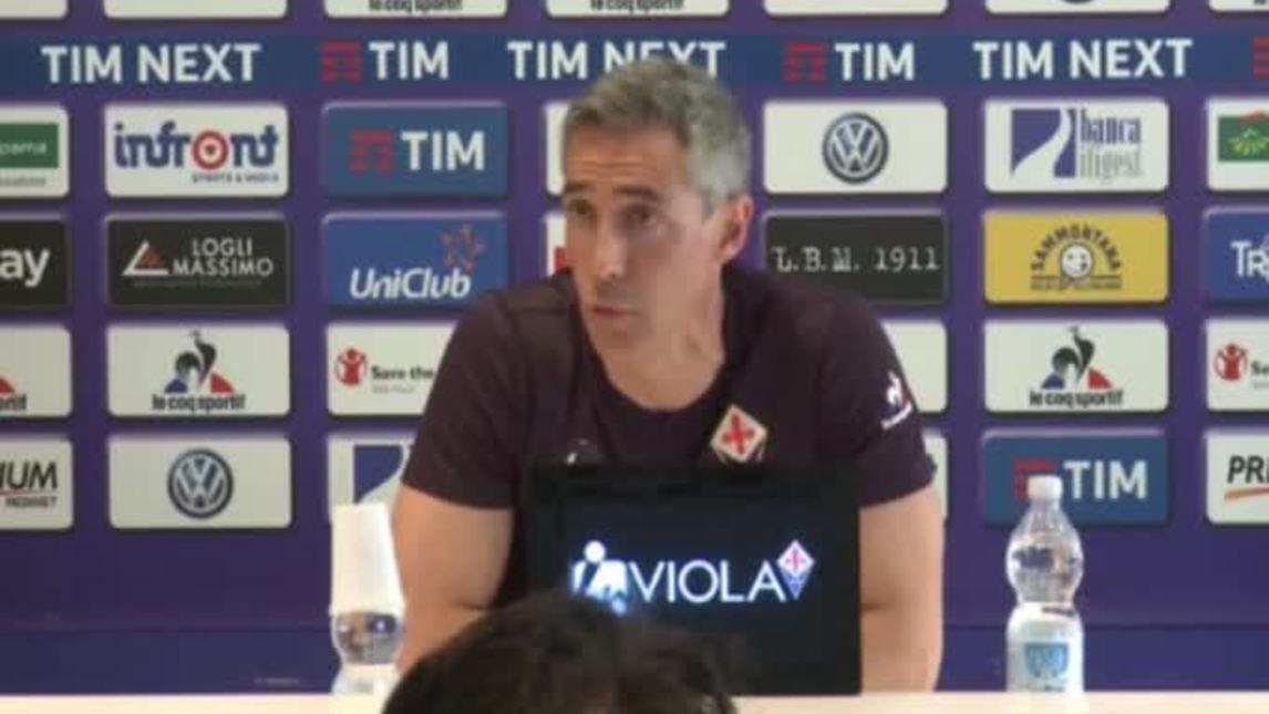 Sousa: "Concentrato sul progetto viola"