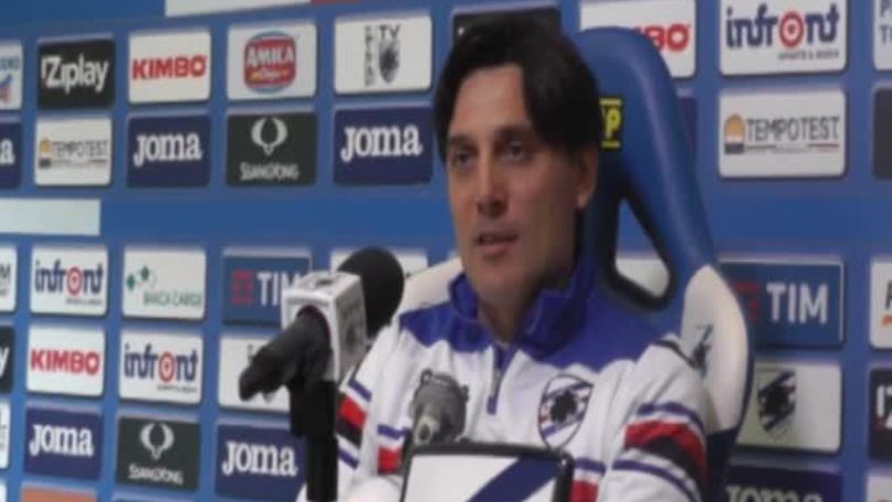 Montella: "Futuro rossonero? Sto bene alla Samp"