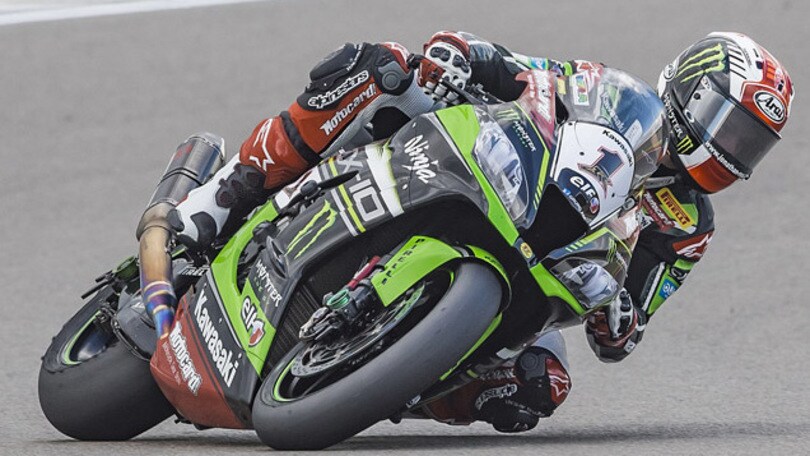 SBK Assen, gara2: Kawasaki, l'azzardo "paga"