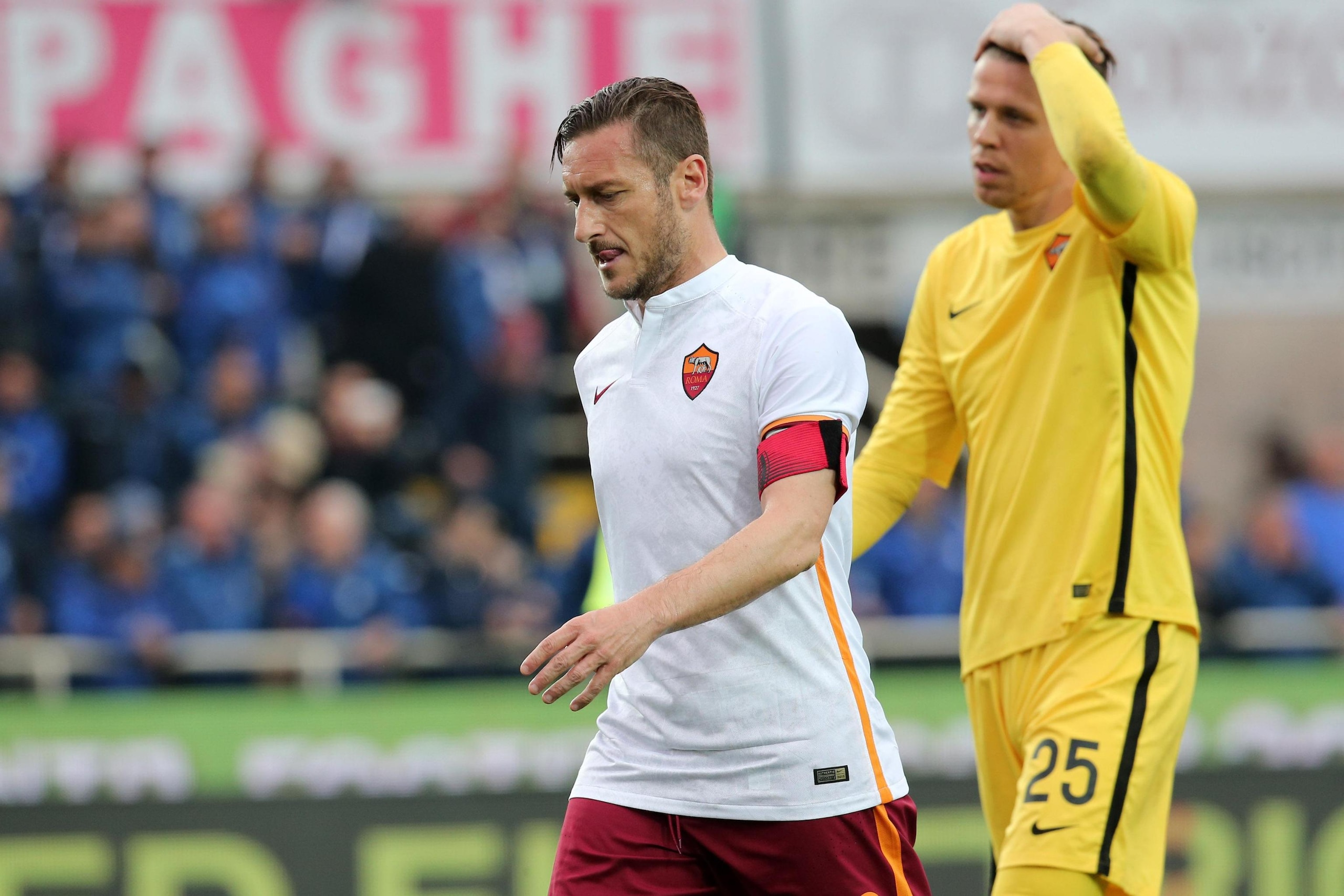 Spalletti: «Sono 10 anni che fate figure di m...». E con Totti scoppia il finimondo