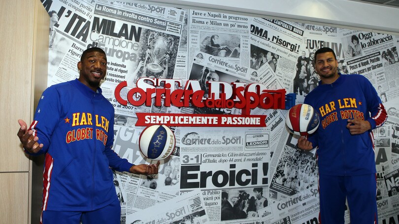 Gli Harlem Globetrotters al Corrieredellosport.it: «Portiamo il sorriso a tutti»