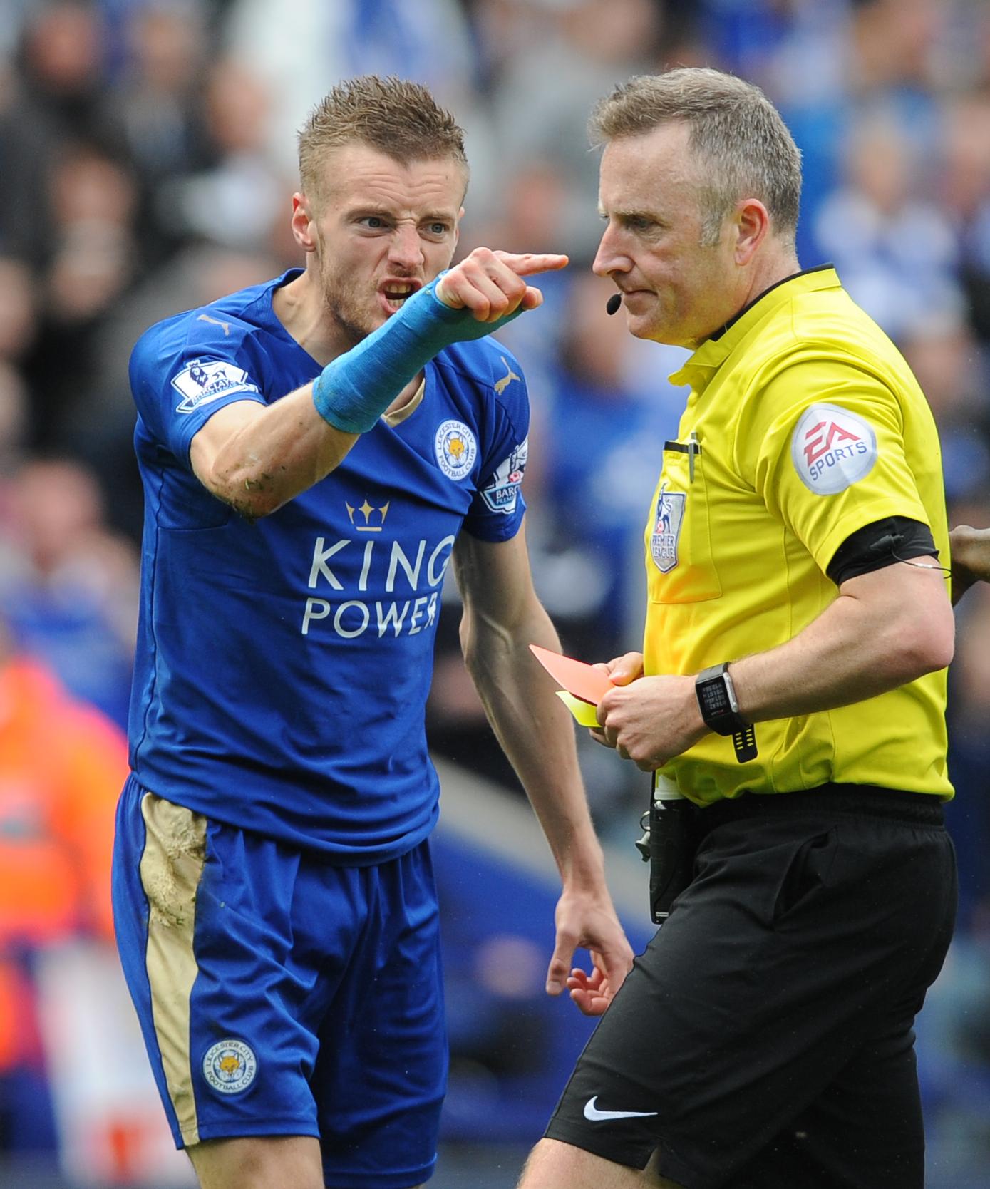 Leicester, Vardy come Higuain: rischia una squalifica più lunga
