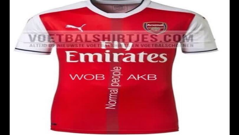 Arsenal, la rete svela la maglia del prossimo anno