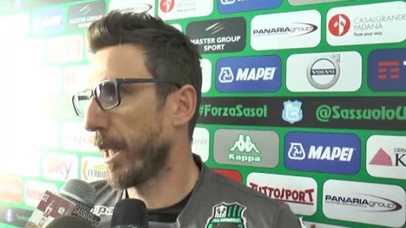 Di Francesco: "Vogliamo ripartire"