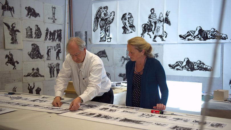 Domani l’inaugurazione di Triumph and Laments
