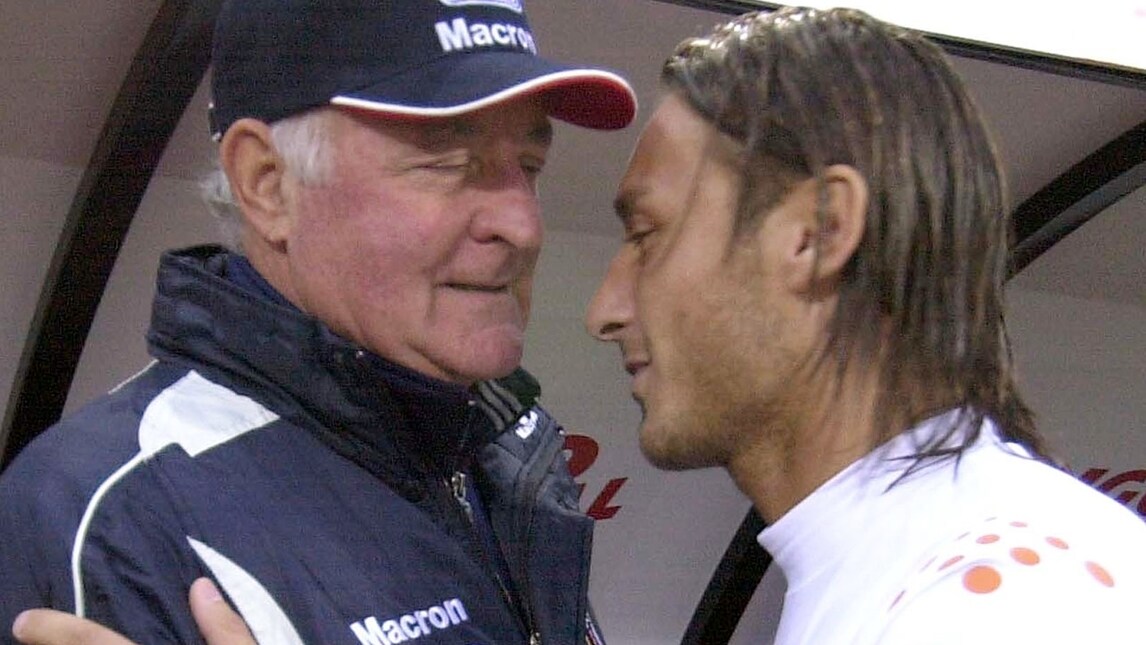 Mazzone contro Spalletti: «Totti è la storia della Roma»