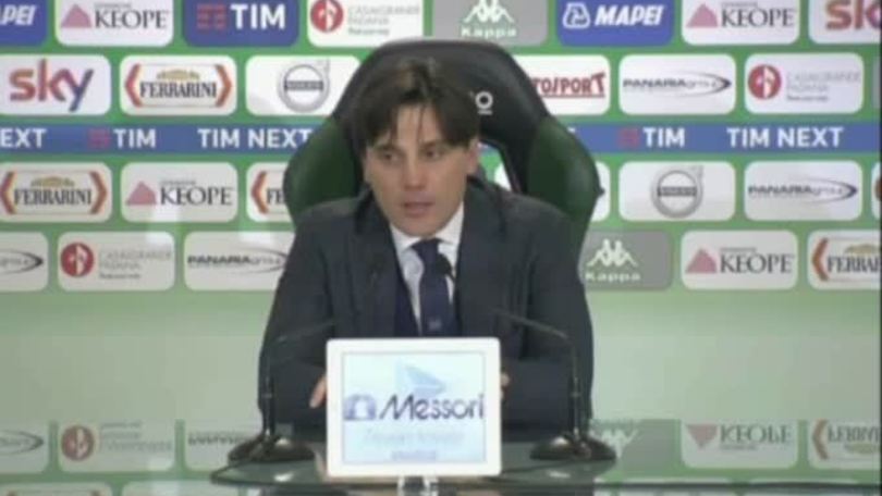 Montella: "Vale più di un punto"
