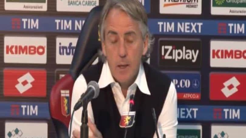 Mancini: "Non siamo ancora una grande squadra"