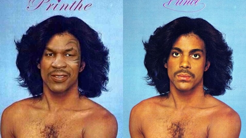 Mike Tyson, Prince e questo fotomontaggio