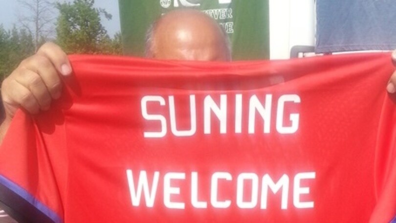 Inter, ad Appiano la maglia per il Suning
