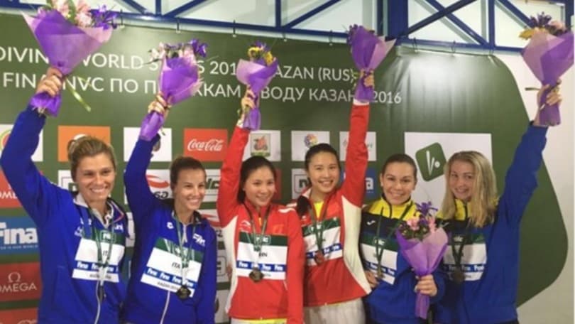 World Series,Cagnotto e Dallapè d'argento nei 3 metri sincro
