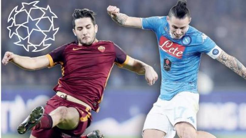 Champions League, Roma-Napoli: quella volata che vale oro