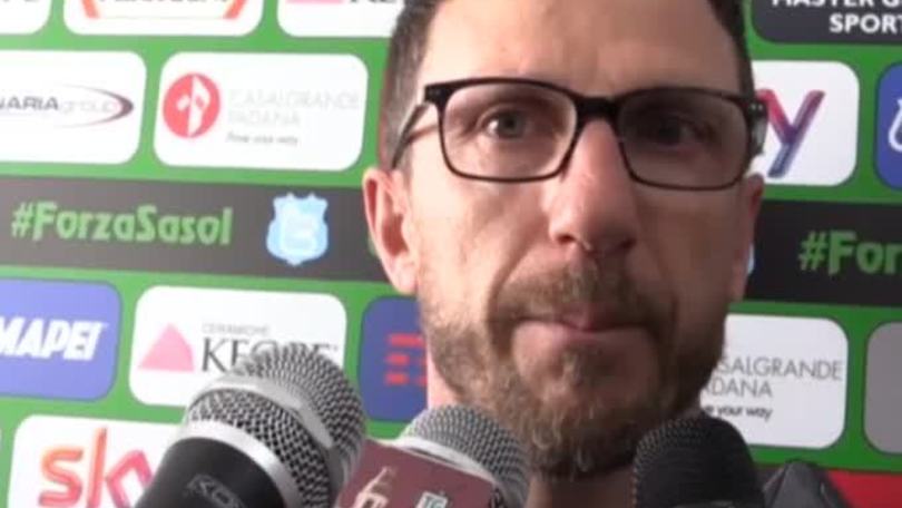 Di Francesco: "Credo nel progetto Sassuolo"