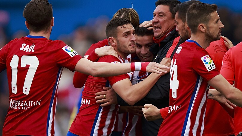 Liga, l’Atletico Madrid batte il Malaga e si riporta in vetta