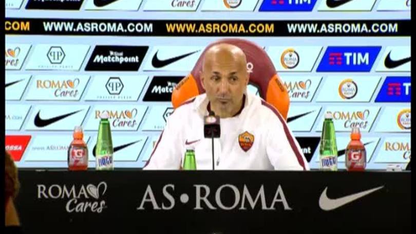 Spalletti: "Totti? Normale che la piazza sia con lui"