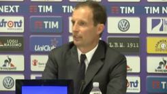Allegri: "Speriamo che la Roma fermi il Napoli"