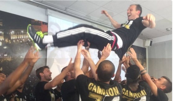 Scudetto Juventus, orgoglio Allegri: «Si cresce solo attraverso le difficoltà»