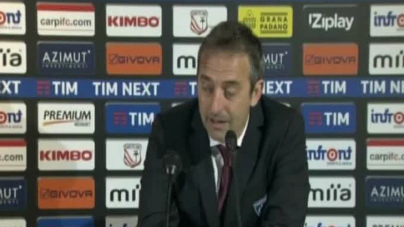 Giampaolo: "Complimenti ai miei ragazzi"