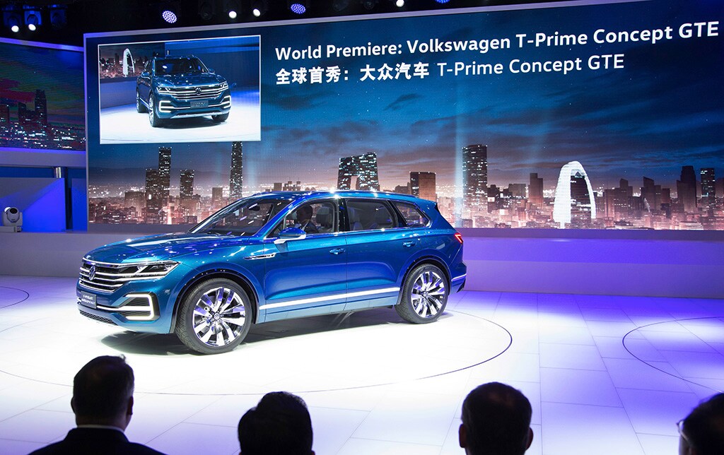 Volkswagen T-Prime Concept GTE, Salone di Pechino 2016
