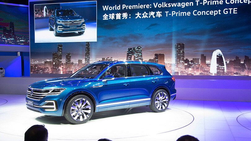 Volkswagen T-Prime Concept GTE, Salone di Pechino 2016