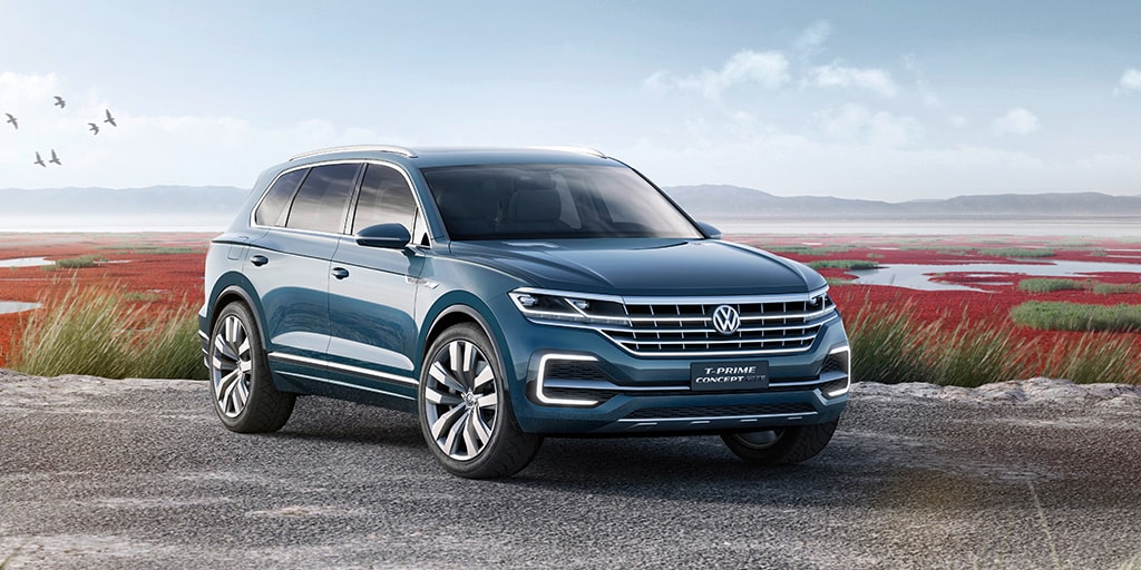 Volkswagen T-Prime Concept, ecco la Touareg del 2018