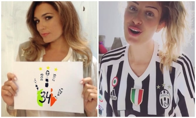 Seredova-Valentina Allegri: su Instagram è festa Juve