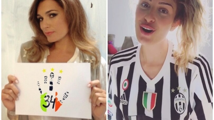 Seredova-Valentina Allegri: su Instagram è festa Juve