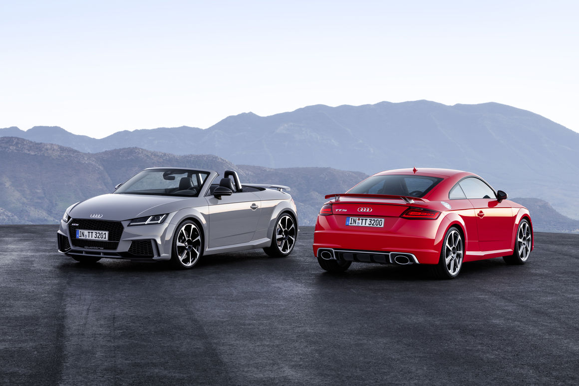 Nuova Audi TT RS, la più potente di sempre