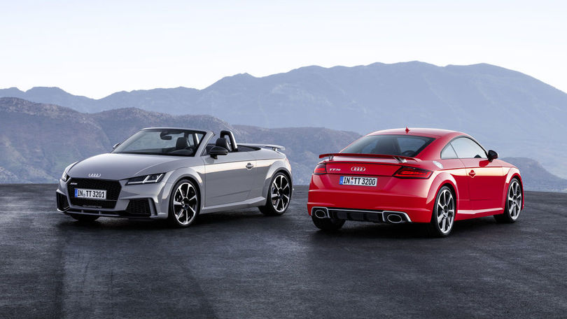 Nuova Audi TT RS, la più potente di sempre