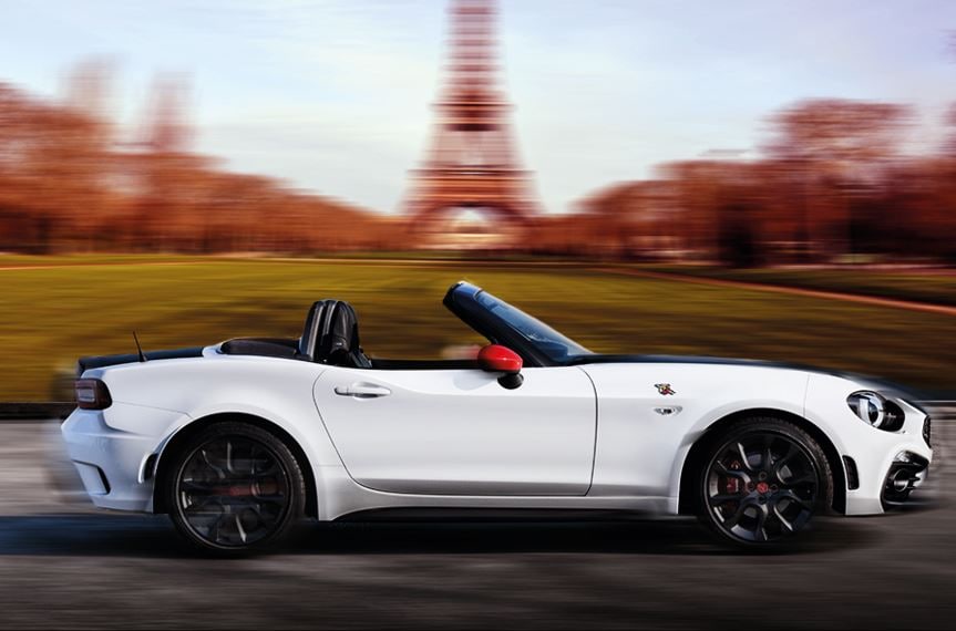 Abarth 124 Spider, prezzi da 299 euro mese