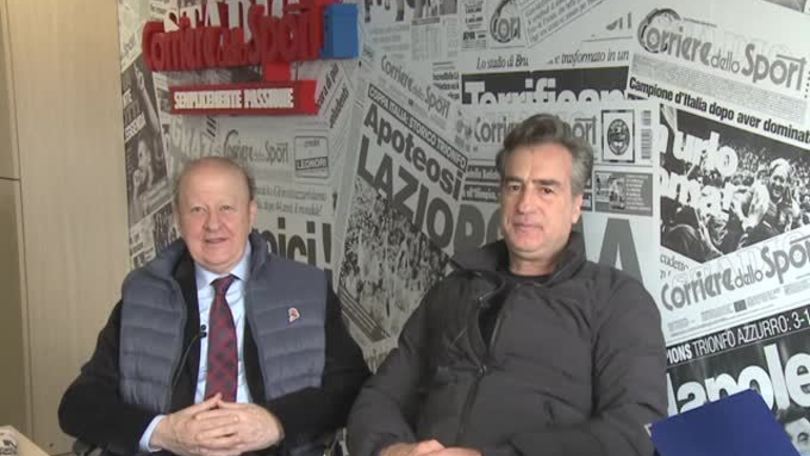 Massimo Boldi e Max Tortora: «La coppia dei campioni? Parla di calcio ma non troppo»
